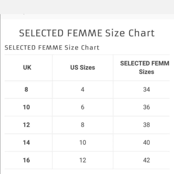 SELECTED femme SLFJALINA STRAP TOP size 14 40 @v - Picture 7 of 8